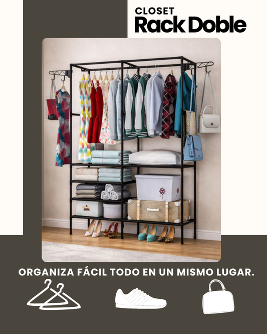 Closet Rack Doble