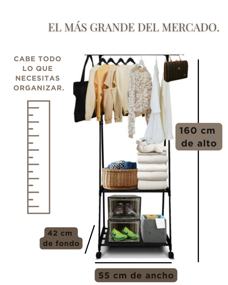 Organizador Perchero Triangular