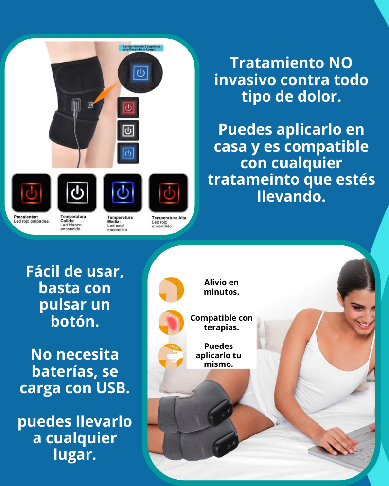 Rodillera terapia térmica