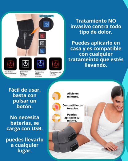 Rodillera terapia térmica