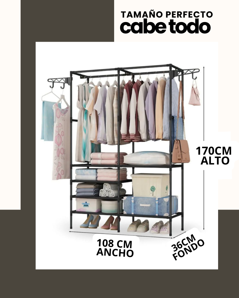 Closet Rack Doble