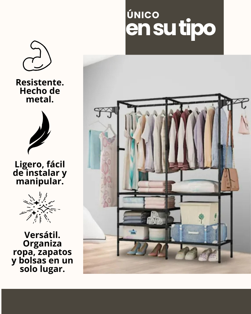 Closet Rack Doble