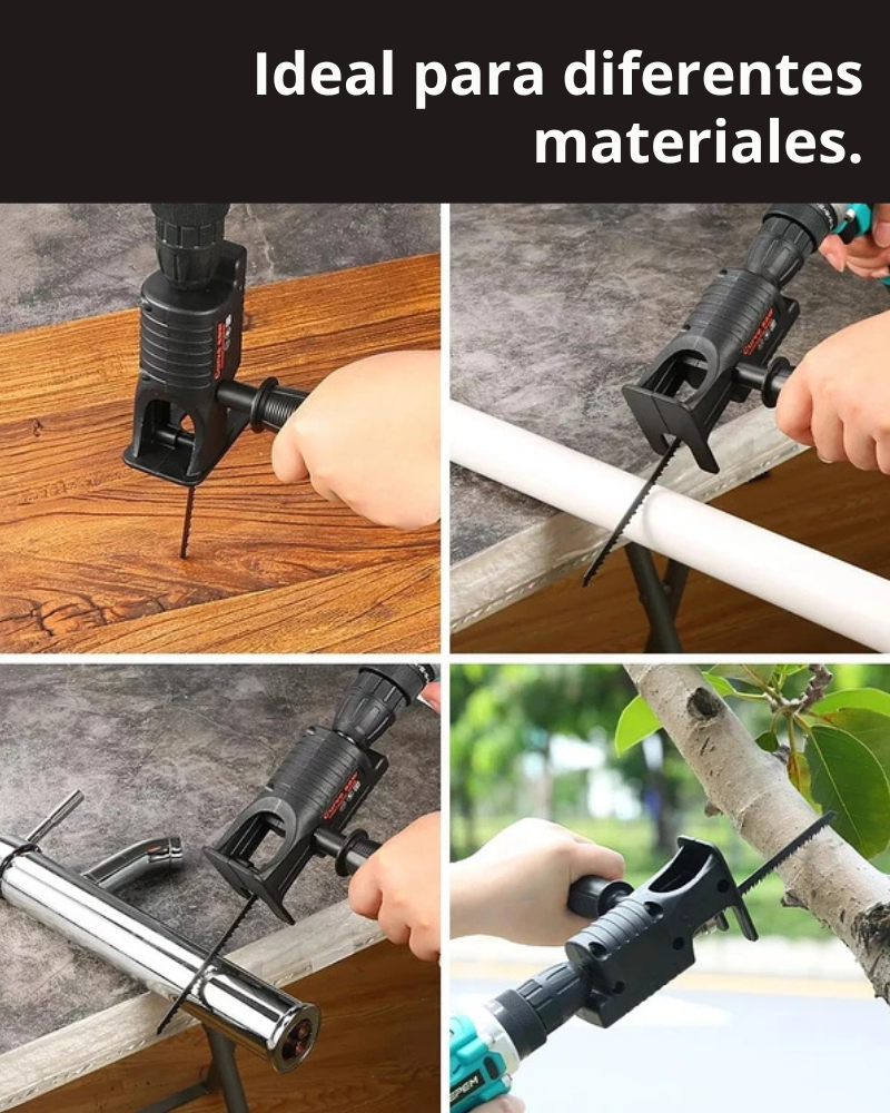 Adaptador de sierra para taladro