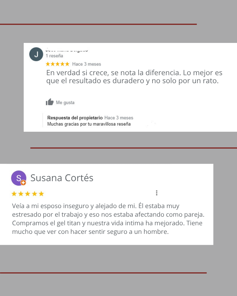 Gel - Para potenciar tu confianza.
