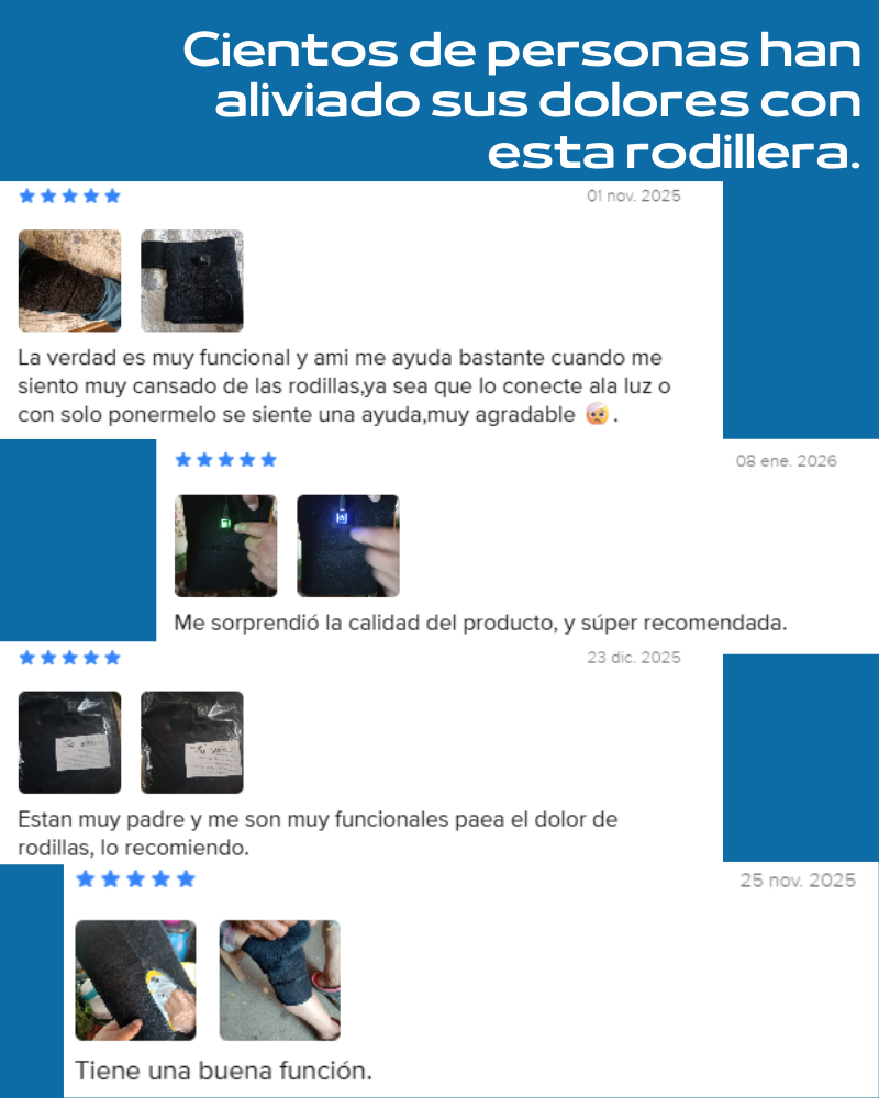 Rodillera terapia térmica