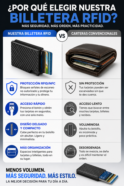 Cartera Anti-Escaneo.