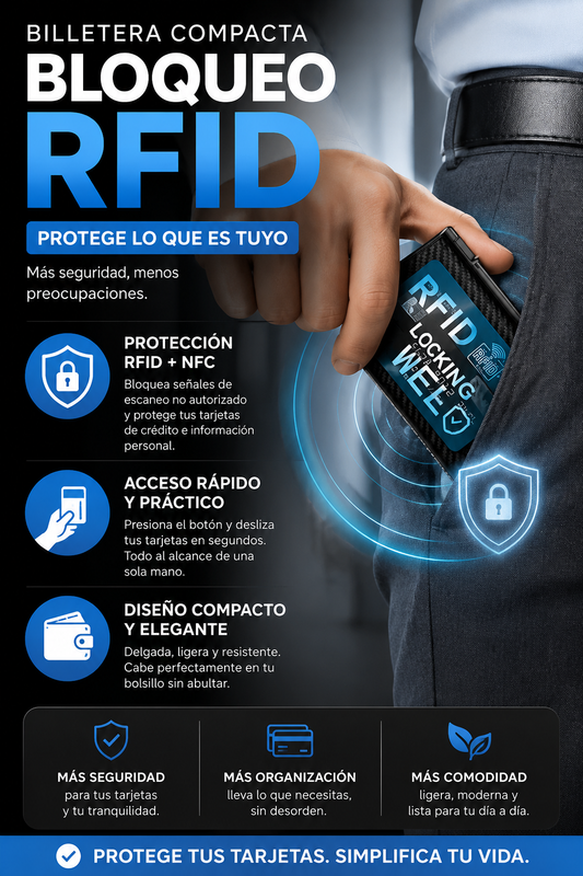 Cartera Anti-Escaneo.