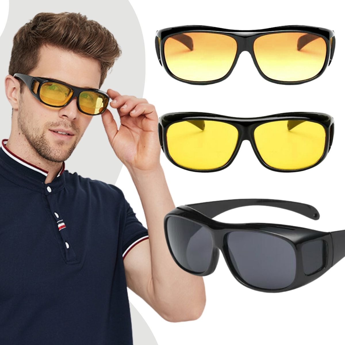 Gafas HD para conducir.